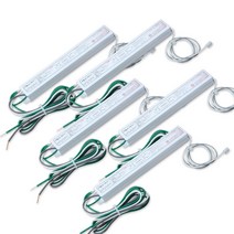 공식 에스엠디텍 LED 조명기구용 컨버터 안정기 국산 158V 36V 48V 10W 15W 20W 25W 40W 50W, 1개, 36V 절연 플리커프리 25W 5개 (3%할인)