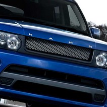 UNCLE2)랜드로버 레인지로버 칸디자인 엠블럼 튜닝 악세사리, BE.랜드로버 칸디자인 엠블럼 - 크롬