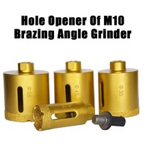 건식 코아 비트 트리머 코어 비트 빗트 날 드릴 벽뚫기 핸드피스 6-100mm m10, 40mm