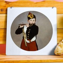 nv538-행잉액자 명화감상(사각원형) 타입4.파리의거리