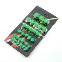 혼다 오토바이 순정 블랙오토바이 액세서리 장식 너트 커버 Honda Rebel Piaggio Mp3 500 Nmax Kymco Super, 08 green