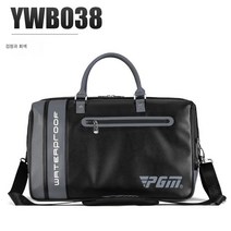 PGM 골프 의류 가방 골프 보스턴 가방 방수 보관, YWB038-Black 그레이