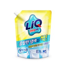 리큐 꿉꿉한 냄새 싹 실내건조 플로럴향 액체세제 리필, 1개, 2.1L