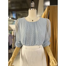 ab.fz 플뤼 도트 블라우스 ABXX3HB32H US