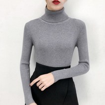 PM6 골지 폴라 티셔츠 목폴라