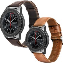 댄디 리얼 소가죽 시계줄 갤럭시 워치 스트랩 액티브2 20mm 22mm