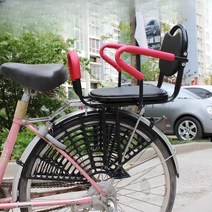 자전거 뒷안장, 두꺼운 검정색 단일 팔걸이