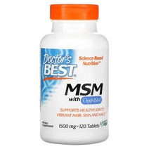 닥터스베스트 MSM 타블렛 1500mg x 120정, 2. MSM 1500mg x 120정1병