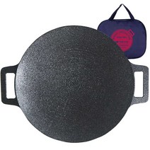 키친아트 라운드 인덕션 그리들팬 + 전용가방, 36 cm, 1개