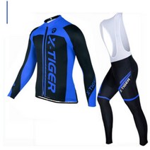 x-tiger 자전거 의류 사이클 복장 싸이클 라이딩 상하의 세트 MTB 의류 저지 빕숏 타이즈 쫄바지