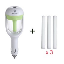 공기청정기 자동차 아로마 디퓨저 12V 스팀 가습기 미니 공기 청정기 아로마 테라피 에센셜 오일 디퓨저 휴, 04 Color D
