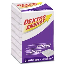 Dextro Energy Schnell Direct 덱스트로 에너지 블루베리 비타민 C 포도당 정제 8개입 18팩