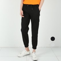 [데님공방] 남자 테이퍼드핏 스판 밴딩팬츠 2컬러 3타입 조거 카고조거 면바지