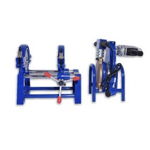 최신형 PE PPR PB PVDF 버트 퓨전 용접기 배관 핫멜트 엔진 63-160 2500W 220V 파이프 63-160mm, 한개옵션0
