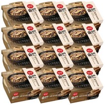 햇반 솥반 버섯영양밥 200g x 12개 / 즉석밥 솥밥, 햇반 솥반 버섯영양밥 200g x 12