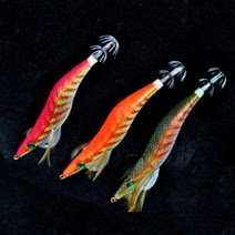 [마루신] 쉬림프 액션D 에깅루어 (한치 쭈꾸미 갑오징어 문어), 3.5호, 오렌지골드