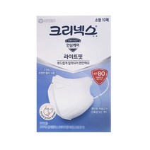 크리넥스 소형 KF80 어린이 입체형 마스크 10매 x1개, 단품