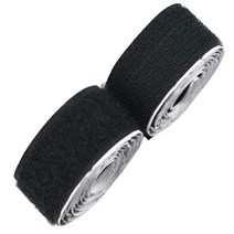 까슬보슬 접착 벨크로 찍찍이테이프 3cm 교재용 의류수선 나이론, 블랙