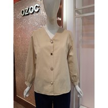 [오조크] 단추포인트 블라우스(면100) (P002577576)