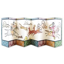 유니아트 3000 나만의 병풍 만들기 8폭 수렵도, 5개