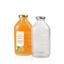 사각델몬트500ml 20개+38파이 러그캡/델몬트병 주스병 유리병, 38파이 러그캡 핑크