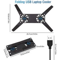 멀티 분배기 USB 3.0 허브 어댑터 1 개 노트북 냉각 패드 냉각용 듀얼 팬