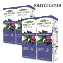 [SAMBUCUS] 블랙엘더베리 삼부커스 오리지널 240ml 4병, 상세설명 참조, 없음