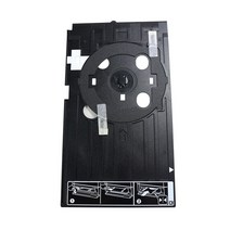 L805 DTF 프린터 CD 인쇄용 디스크 홀더 용 Epson DVD 트레이 원본, [01] CD Tray only