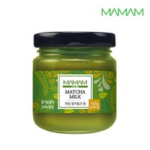 Mamam 말차밀크 그대로 말차밀크잼 100g