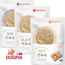 네츄럴코어 영양가득 보양식 전복 죽 50g (관절 면역 피부), 오리, 6개