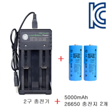 [26650건전지] 탑셀 18650/26650 리튬이온배터리 충전기세트 SPE-TC120, 1세트