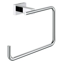 글로에 (GROHE) 에센셜 큐브 타월 링 40510001, 개별적으로, 정사각형