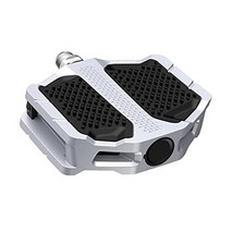 SHIMANO Shimano Pedal (Flat) PD-EF205 솔리드 플랫폼 사양 Silver Epdef205s, 1개, 상품명참조