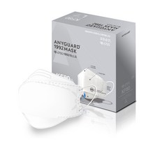 KF80 애니가드 미세먼지 마스크 대형 50매 개별포장, 1개, 화이트, 50개