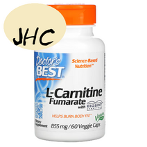 JHC[미국직구/구매대행] 닥터스베스트 L 카르니틴 푸마르산 855mg 60베지캡슐 1병, 1개, 60정