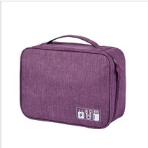 파우치 휴대 여행 소형 대형 화장품 메이크업 케이스 케이블 가방 용 디지털 usb 가제트 주최자 충전기 전선 지퍼 보관 주머니 키트 액세서리 용품 23