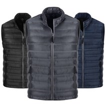 포커스코리안 겨울 남자패딩조끼 아웃도어 남여 경량패딩조끼66B