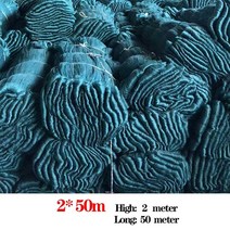 메쉬 휀스 펜스 철망 울타리 12 가닥 무거운 안티 조류 그물 사슴 정원 및 작물 보호 펜싱 안티 조류 사슴 고양이 개 치킨 그물, 12가닥, 2x50m