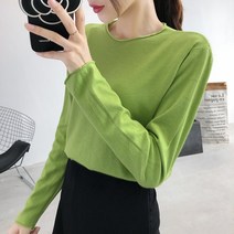 풀오버스웨터 입다 안 후드 셔츠를 걸쳐 여성 이너 겨울 가을 무드 와이드 루즈핏 얇은 긴 소매 오버핏 3898686170
