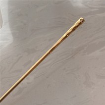 여성용 패션 나비 헤어 스틱 금속 클립 핀 미니멀리스트 불규칙 소녀 번 메이커 모자를 쓰고 있죠, 06 F