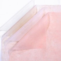 오브꽃스 꽃포장지 부직포 꽃다발 포장재료 한지 20P, 연베이지