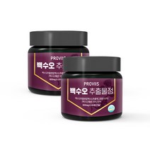 순수 프리미엄 100 % 국내산 백수오 추출물 등복합물 정 HACCP 해썹 인증 알 환 추출 분말 액 은조롱 국산 백하수오 여성 먹는 법 방법 유산균 비타민 아미노산 벡수오 물, 2개, 120 정