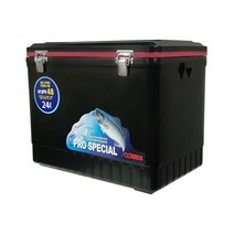 코스모스 낚시 아이스박스 24리터 WJ-712 뉴블랙, 혼합색상, 24L