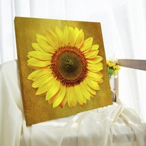 복을 부르는 황금 해바라기 캔버스 액자 풍수지리 부자되는그림, 07.N_재물운 해바라기_A