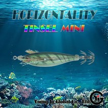 YIG 틴셀 미니 수평에기, Y-TM-004_검은줄무늬