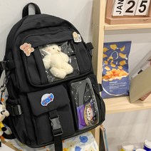 투명배낭 덕질 가방 PVC 젤리백 여성백 일본 방수, 상세 페이지 참고