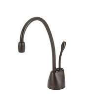 InSinkErator F-GN1100SN 컨템포러리 인스턴트 온수 디스펜서 수도꼭지 새틴 니켈198916, Hot Only, Oil Rubbed Bronze