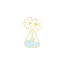 실험실 소모품 화학 비커 에나멜 핀 머저리 괴짜 브로치 실험실 플라스크 배지 보석 선물, 한개옵션1, 05 style 5