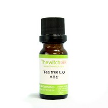 [더위치]유기농 티트리잎오일 5ml 티트리오일 티트리아로마오일 Teatree Essential oil 차나무
