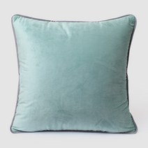 벨벳 쇼파 쿠션 소파 쿠션커버 무지 45 사각 예쁜 패브릭 거실 쿠션 스타일K, 로얄제이드 커버